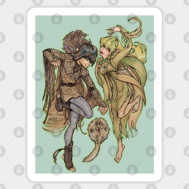 GELFLING DANCE Sticker by EYESofCORAL